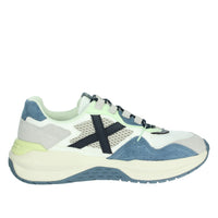 MUNICH Uomo Sneakers bassa 8097005 Bianco/Azzurro