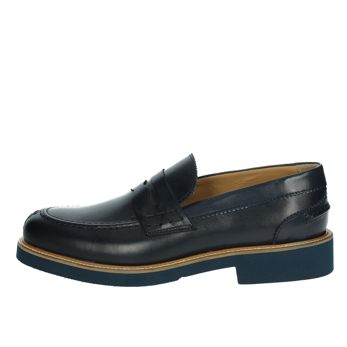 GINO TAGLI Uomo Mocassino 652 MICRO SPAZ Blu