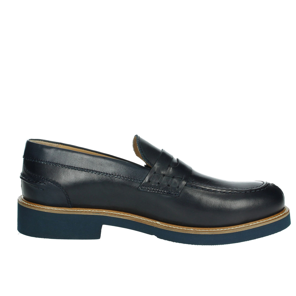 GINO TAGLI Uomo Mocassino 652 MICRO SPAZ Blu