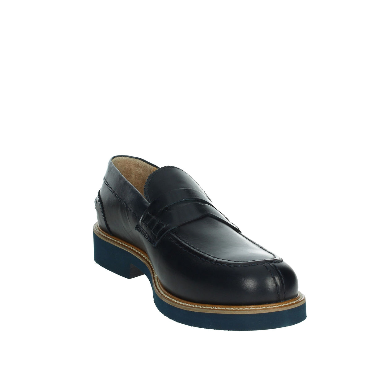 GINO TAGLI Uomo Mocassino 652 MICRO SPAZ Blu