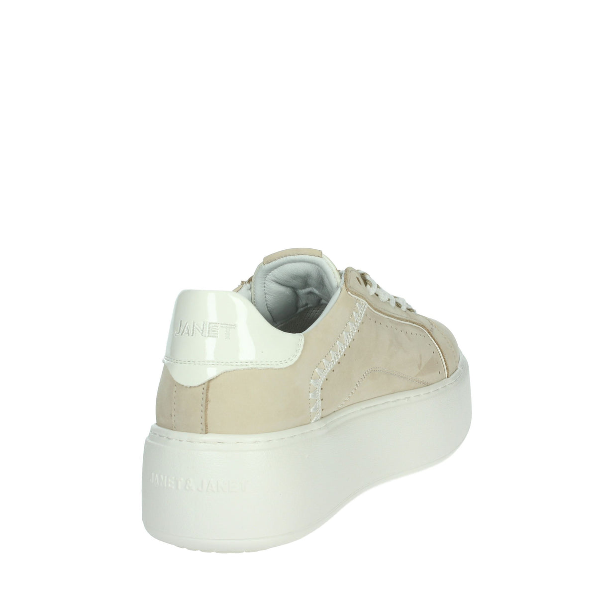 JANET & JANET Donna Sneakers bassa J-002 Beige