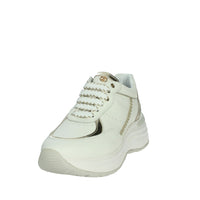 JANET & JANET Donna Sneakers bassa J-060 Bianco/Oro
