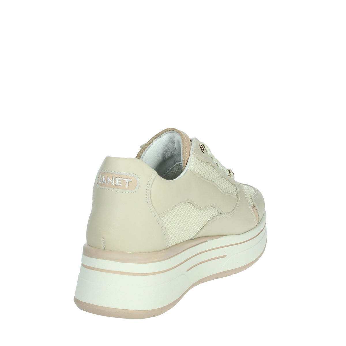 JANET & JANET Donna Sneakers bassa J-021 Beige