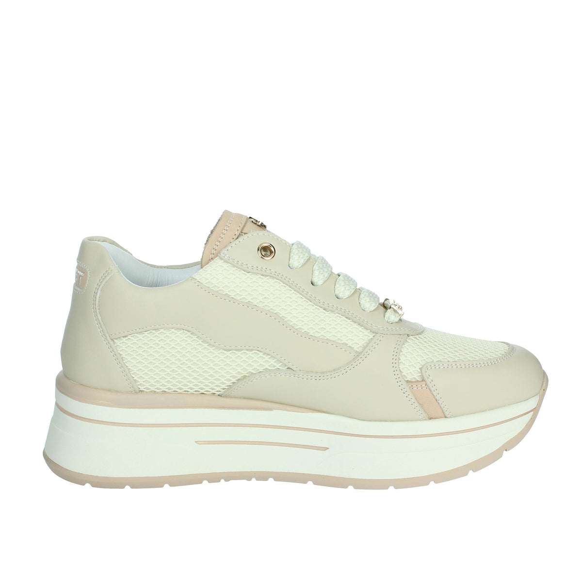 JANET & JANET Donna Sneakers bassa J-021 Beige