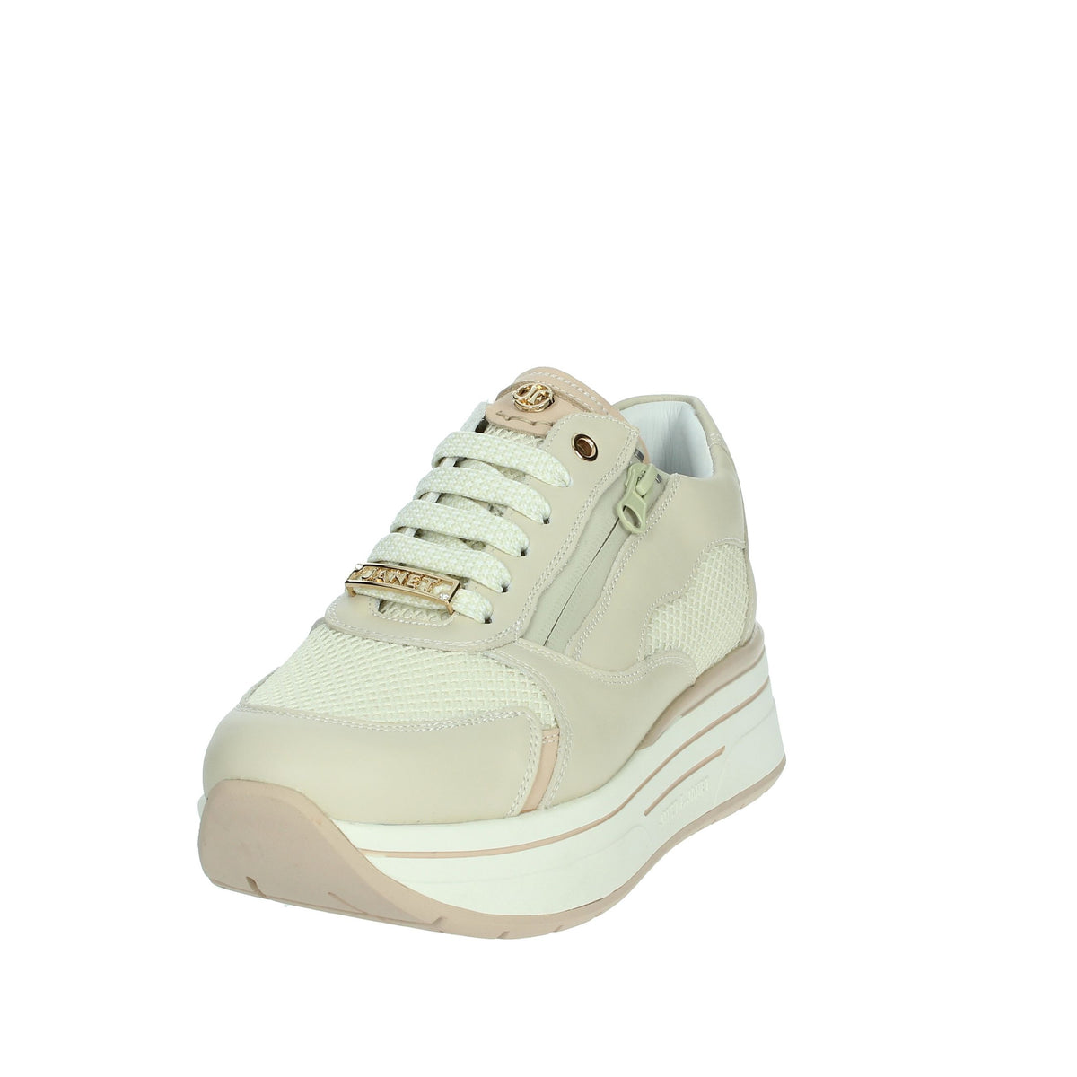 JANET & JANET Donna Sneakers bassa J-021 Beige