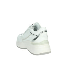 JANET & JANET Donna Sneakers bassa J-060 Bianco/Argento