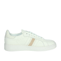 JANET & JANET Donna Sneakers bassa J-092 Bianco/Rosa