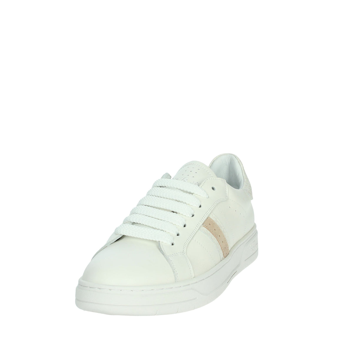 JANET & JANET Donna Sneakers bassa J-092 Bianco/Rosa