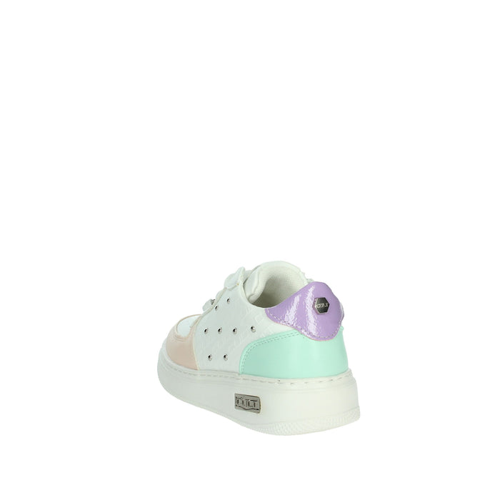 Cult Bambine e ragazze Sneakers bassa T-200 Bianco/Rosa