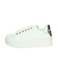 GAELLE PARIS Donna Sneakers bassa GACAW01304 Bianco/Oro