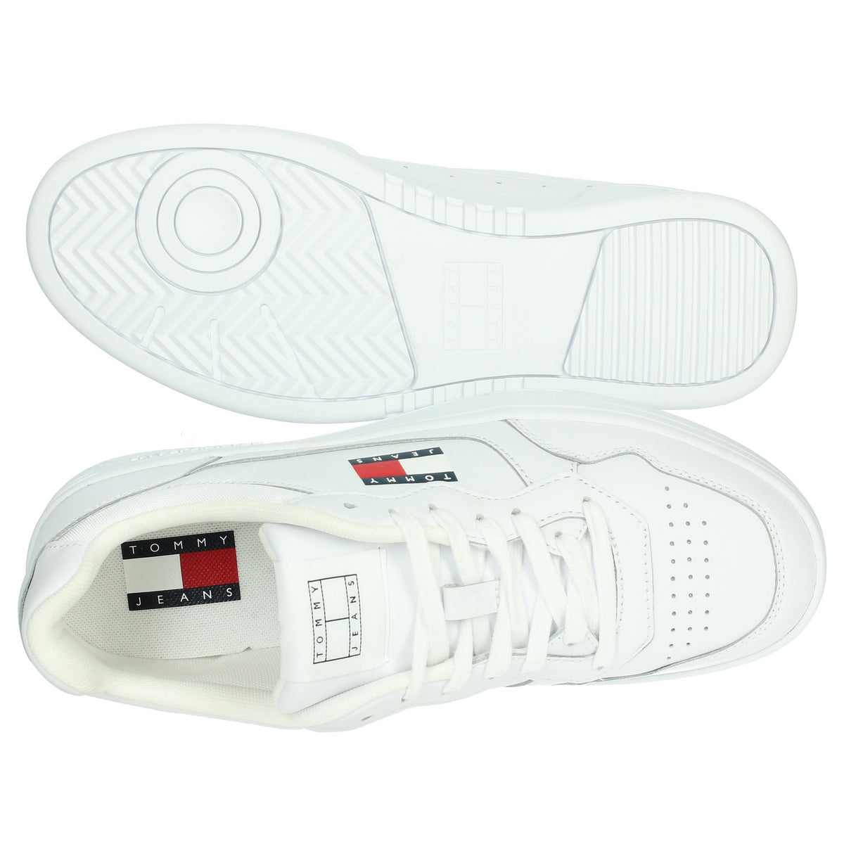 Tommy Hilfiger Uomo Sneakers bassa EM0EM01443 Bianco