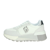 LIU-JO Donna Sneakers bassa AMAZING 25 Bianco