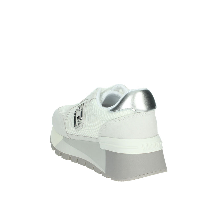 LIU-JO Donna Sneakers bassa AMAZING 25 Bianco