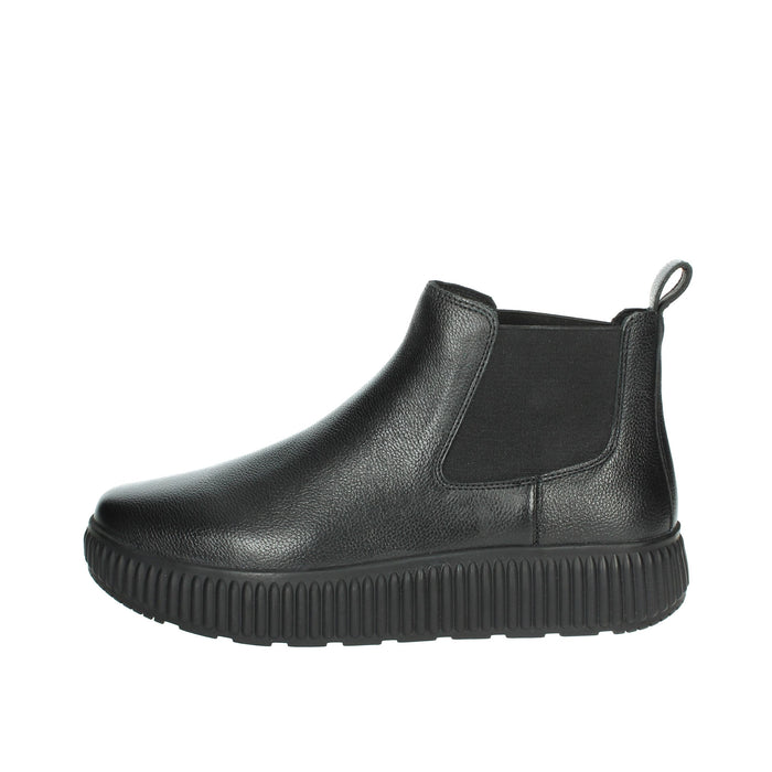 GEOX Donna Stivaletti zeppa D46XFD 00046 Nero