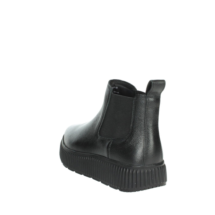 GEOX Donna Stivaletti zeppa D46XFD 00046 Nero
