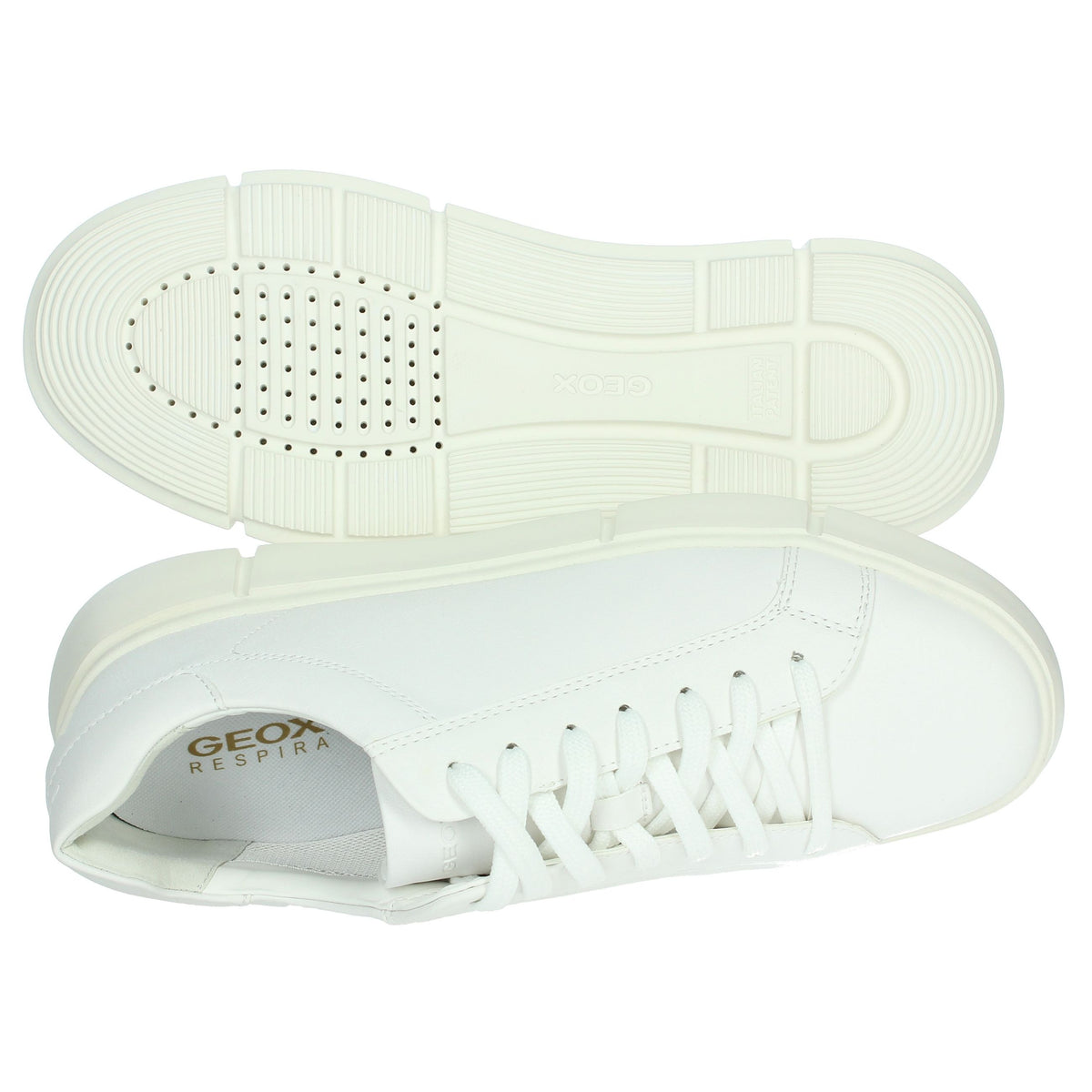 GEOX Uomo Sneakers bassa U46HEB 000BC Bianco