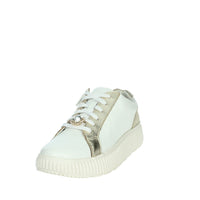 GEOX Donna Sneakers bassa D46XFG 046JS Bianco/Oro
