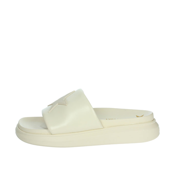 Shop Art Donna Ciabatta SASS240751 Panna