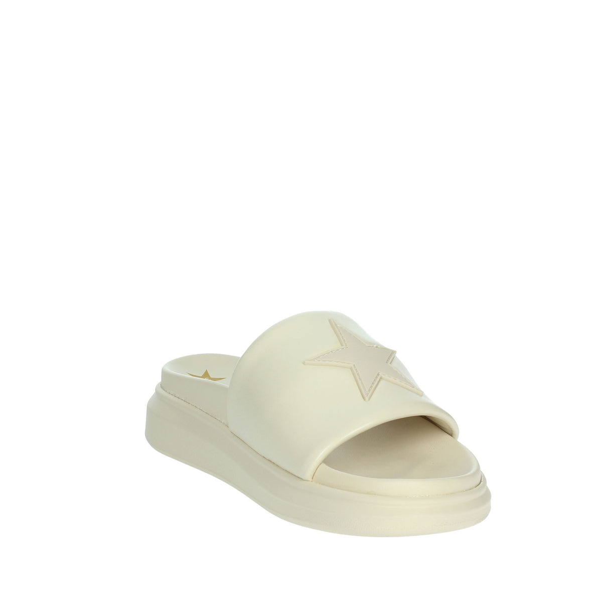 Shop Art Donna Ciabatta SASS240751 Panna