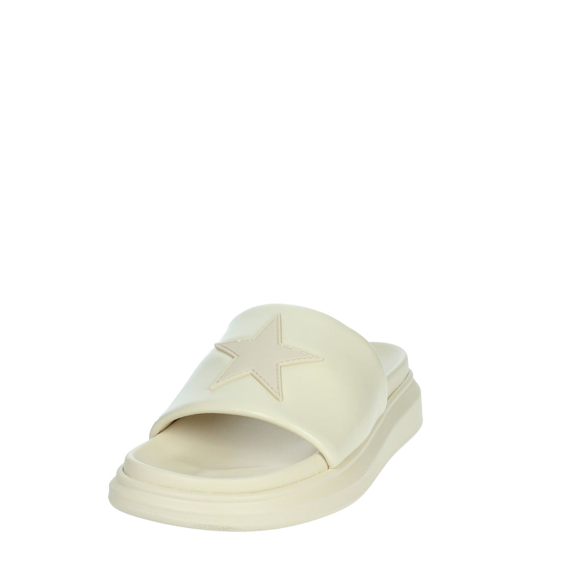Shop Art Donna Ciabatta SASS240751 Panna