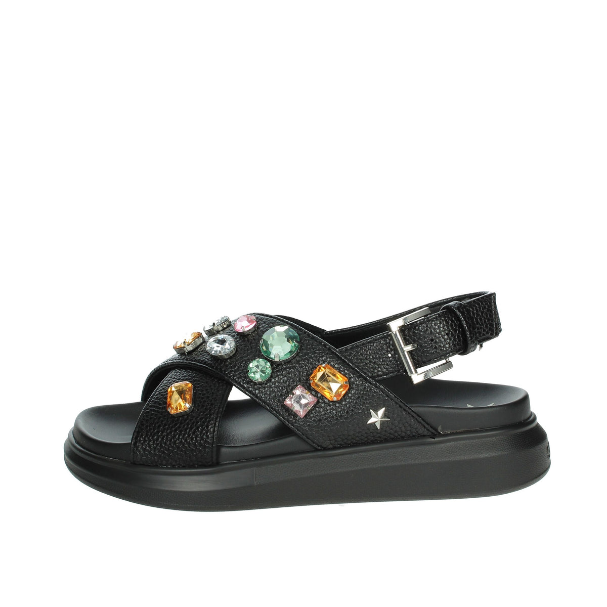 Shop Art Donna Sandali bassi SASS240758 Nero
