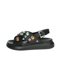 Shop Art Donna Sandali bassi SASS240758 Nero