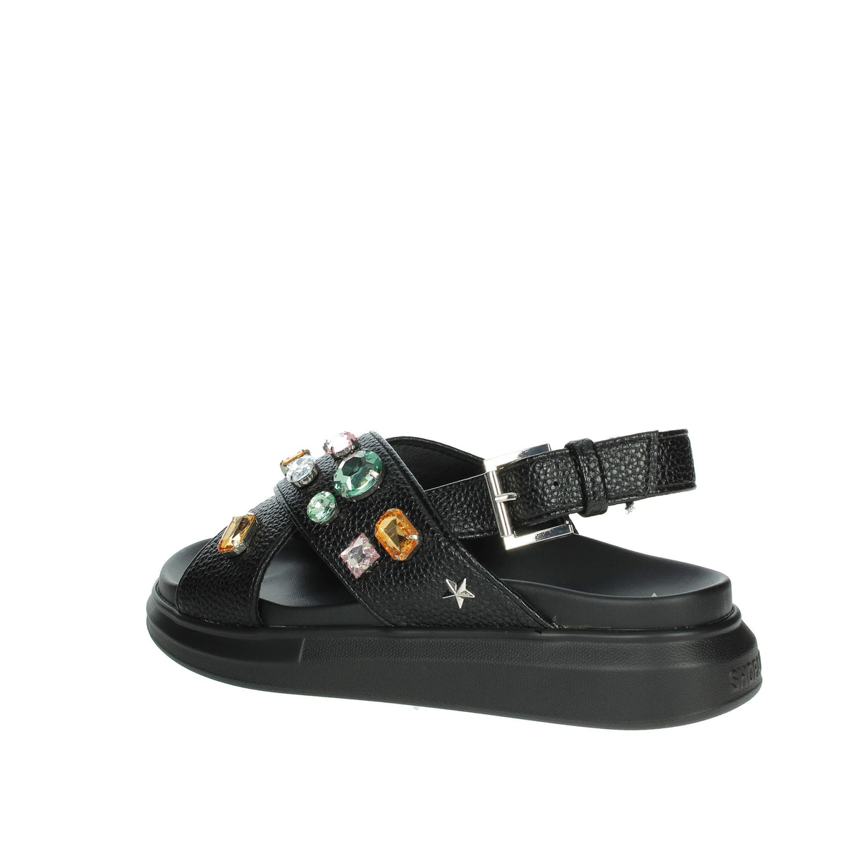 Shop Art Donna Sandali bassi SASS240758 Nero