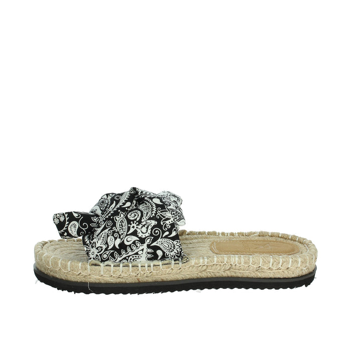 Shop Art Donna Ciabatte basse SASS240770 Nero/Bianco