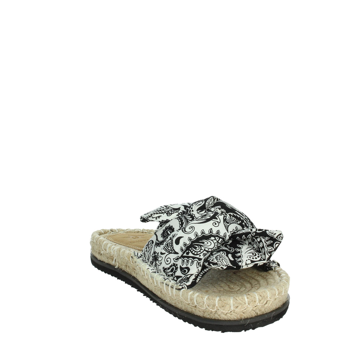Shop Art Donna Ciabatte basse SASS240770 Nero/Bianco