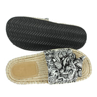 Shop Art Donna Ciabatte basse SASS240770 Nero/Bianco