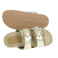 Shop Art Donna Ciabatte basse SASS240766 Oro