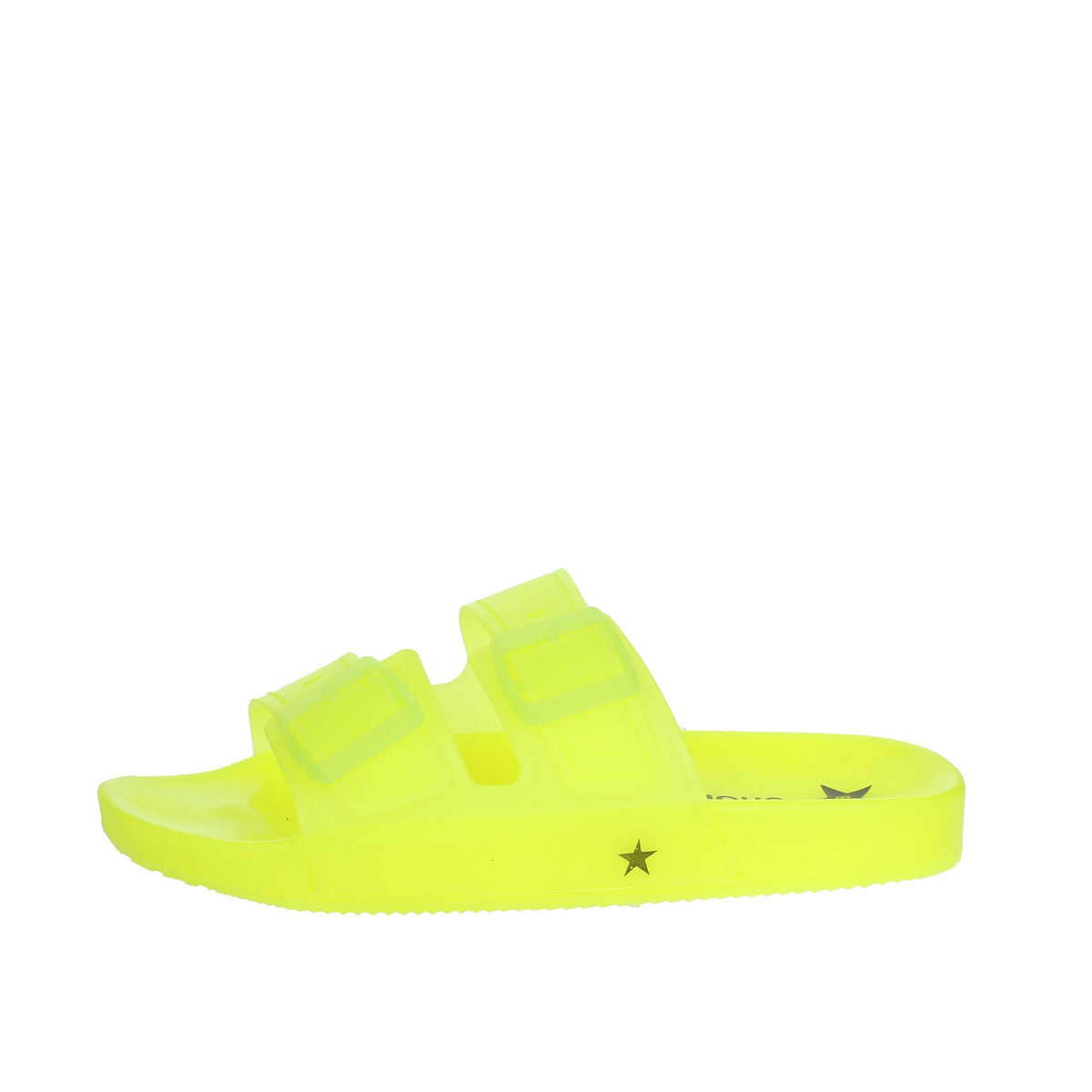 Shop Art Donna Ciabatte basse SASS240763 Giallo Fluo