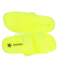 Shop Art Donna Ciabatte basse SASS240763 Giallo Fluo