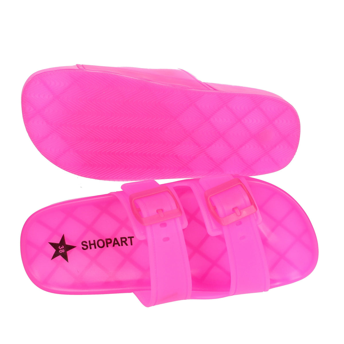 Shop Art Donna Ciabatte basse SASS240761 Fucsia