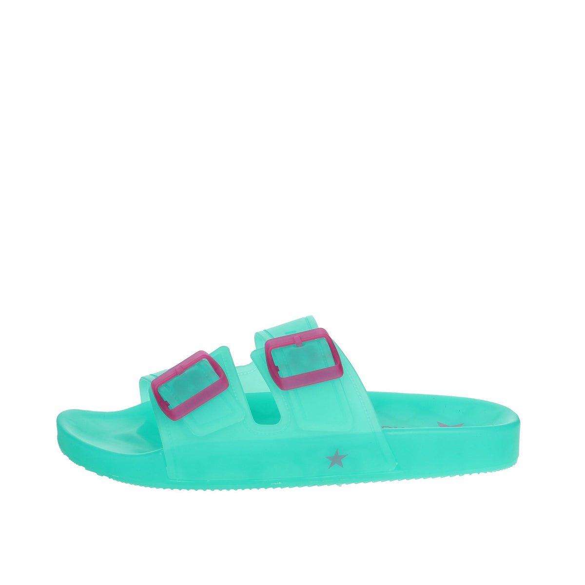 Shop Art Donna Ciabatte basse SASS240762 Verde Acqua