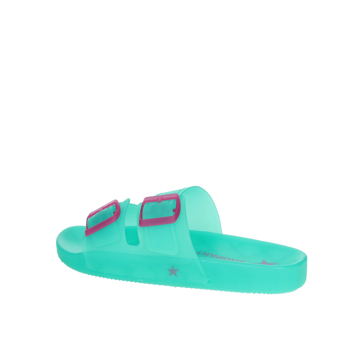 Shop Art Donna Ciabatte basse SASS240762 Verde Acqua