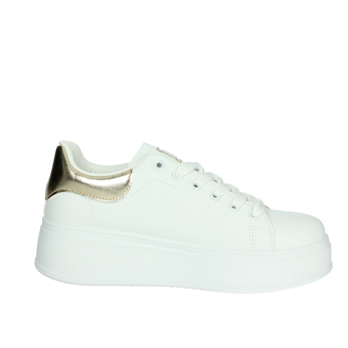 LAURA BIAGIOTTI Donna Sneakers bassa 8925 Bianco/Verde