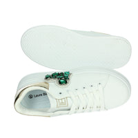 LAURA BIAGIOTTI Donna Sneakers bassa 8925 Bianco/Verde