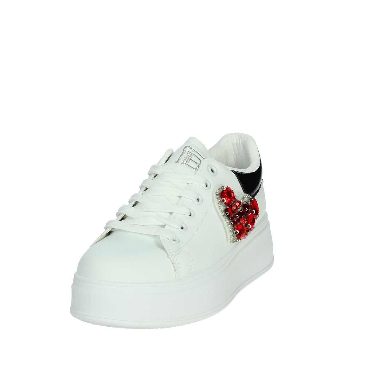 LAURA BIAGIOTTI Donna Sneakers bassa 8925 Bianco/Rosso