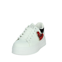 LAURA BIAGIOTTI Donna Sneakers bassa 8925 Bianco/Rosso