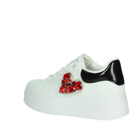 LAURA BIAGIOTTI Donna Sneakers bassa 8925 Bianco/Rosso