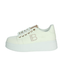 LAURA BIAGIOTTI Donna Sneakers bassa 8931 Bianco/Cipria