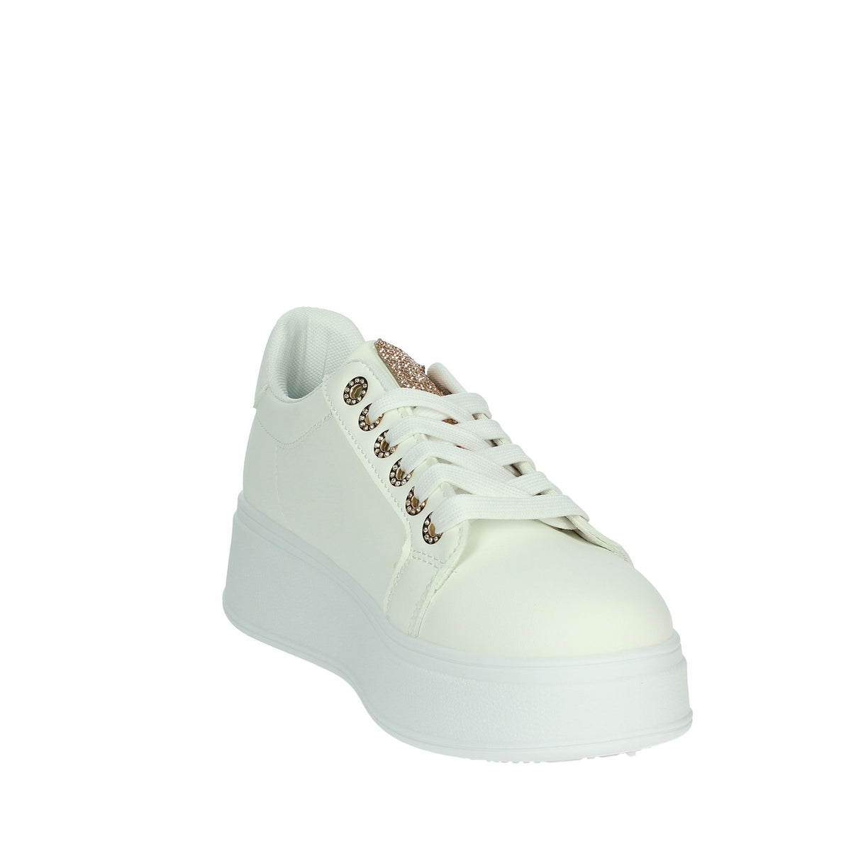 LAURA BIAGIOTTI Donna Sneakers bassa 8931 Bianco/Cipria