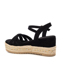 REFRESH Donna Sandali con zeppa 172736 Nero