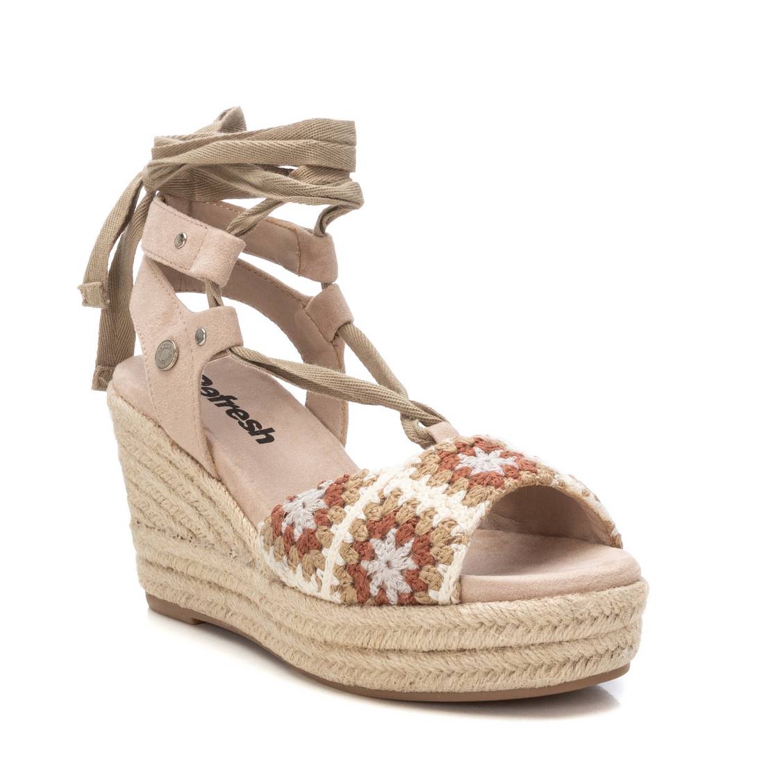 REFRESH Donna Sandali con zeppa 172792 Beige