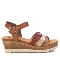 REFRESH Donna Sandali con zeppa 172682 Cuoio