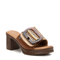 REFRESH Donna Ciabatte con tacco 172522 Cuoio