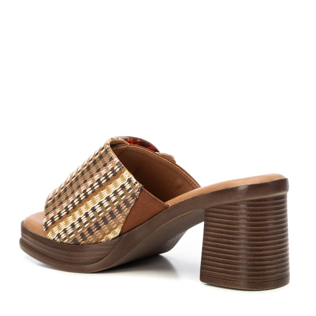 REFRESH Donna Ciabatte con tacco 172522 Cuoio