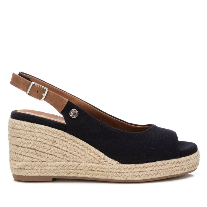 REFRESH Donna Sandali con zeppa 172663 Nero