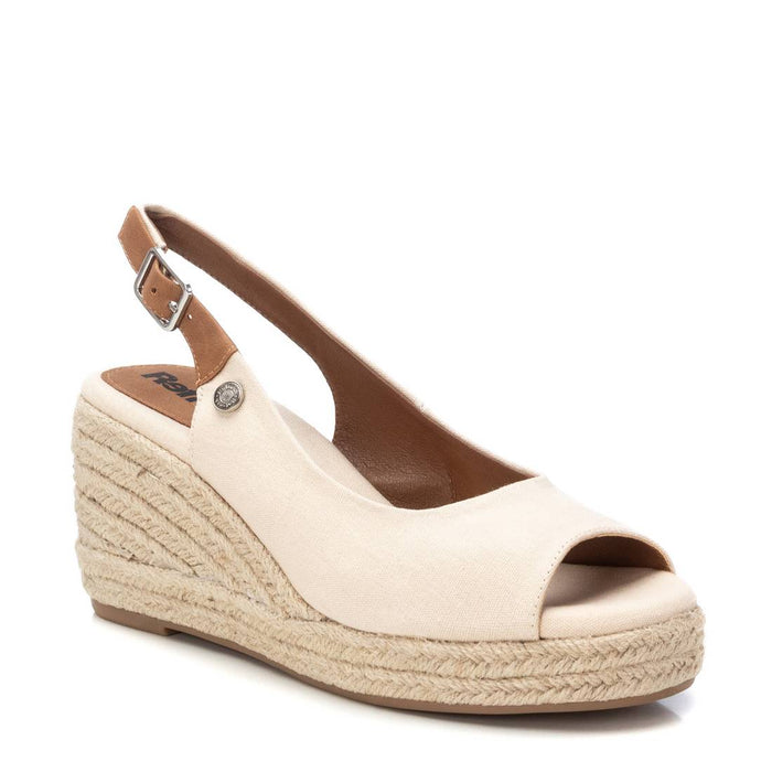 REFRESH Donna Sandali con zeppa 172663 Beige